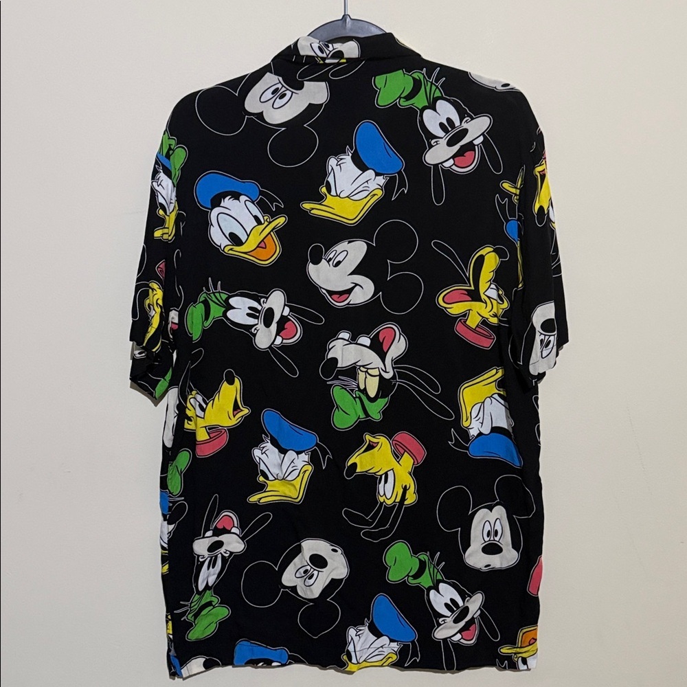 Disney Men's Black Mickey & Friends Short-Sleeve Shirt - Picture 6 of 6